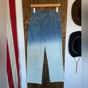 Dip Dye Jeans